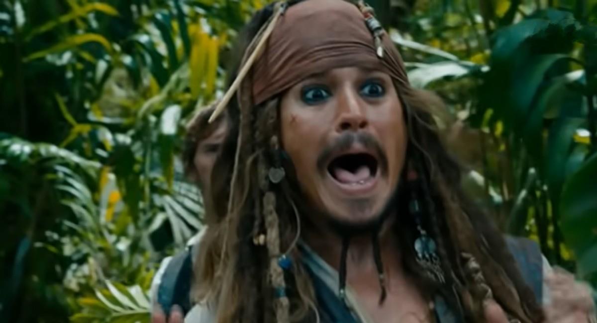 Jack Sparrow personaje de Piratas del Caribe. Foto: Youtube