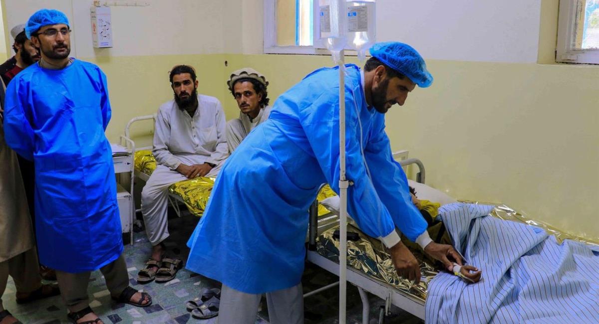 Más de 1.030 muertos por un terremoto de 5,9 grados en el este de Afganistán. Foto: EFE