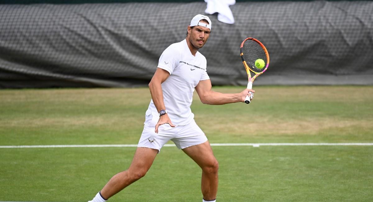 El tenista jugará en Wimbledon después de tres años. Foto: EFE NEIL HALL