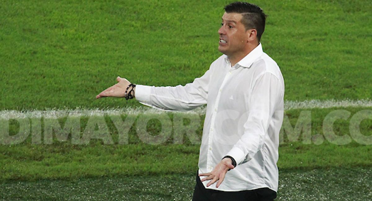 Juan Cruz Real entrenador del Junior de Barranquilla. Foto: Dimayor