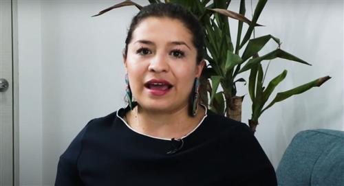 Nadia Sánchez, reconocida en el mundo por construir paz