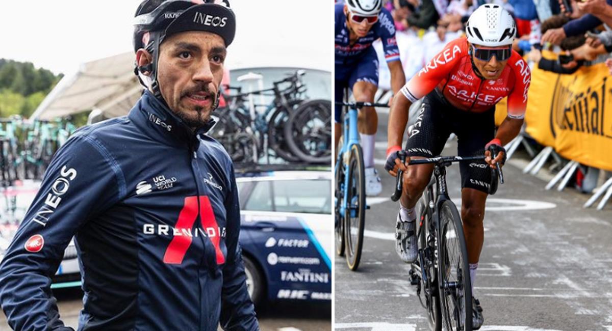 Así será el recorrido del Tour de Francia 2022. Foto: Instagram Daniel Felipe Martínez / Nairo Quintana