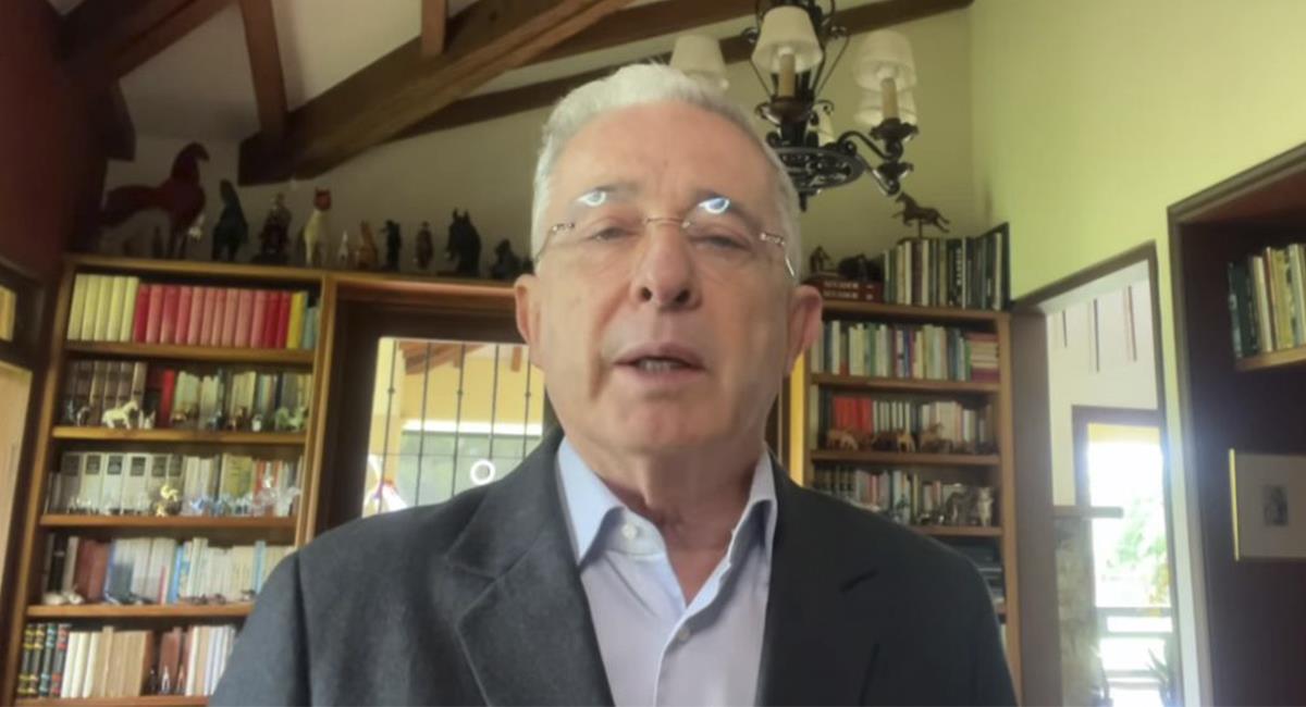 Captura de video Álvaro Uribe Vélez. Foto: Instagram @alvarouribevelez