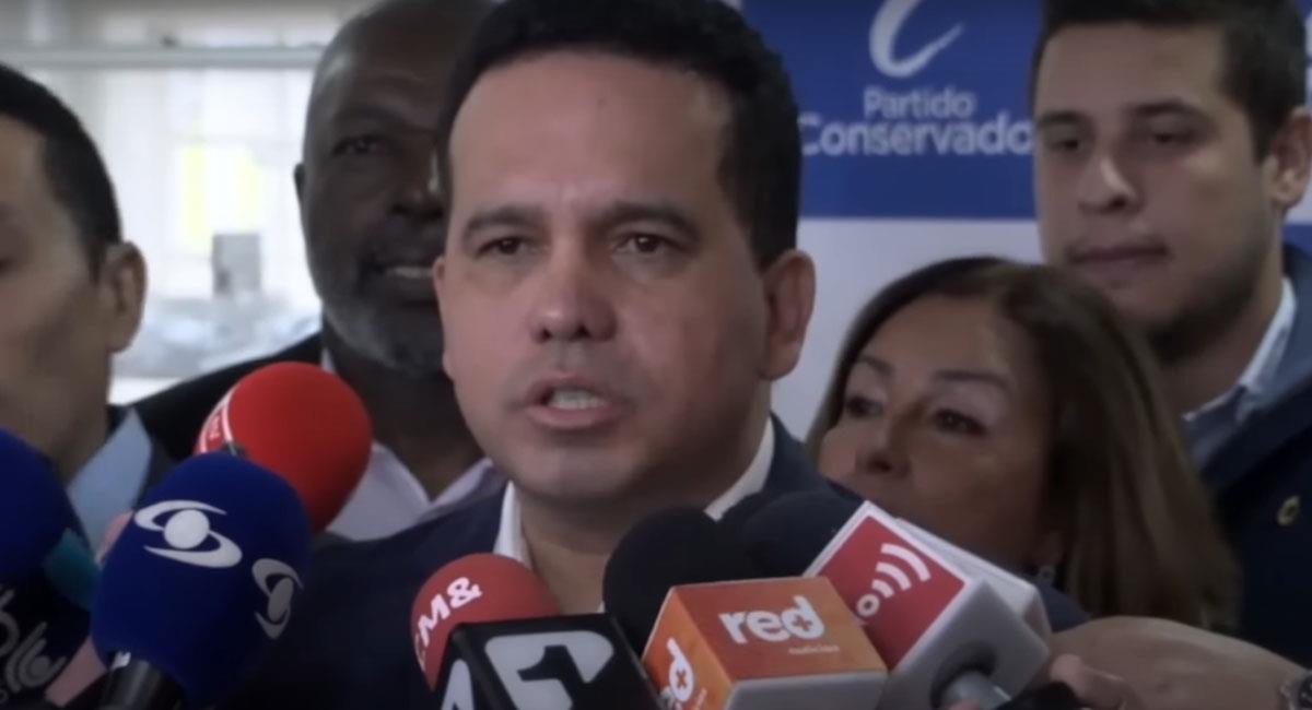 Carlos Andrés Trujillo es un senador nacido en Itagüí, Antioquia, que obtuvo 159.000 votos en las elecciones. Foto: Youtube