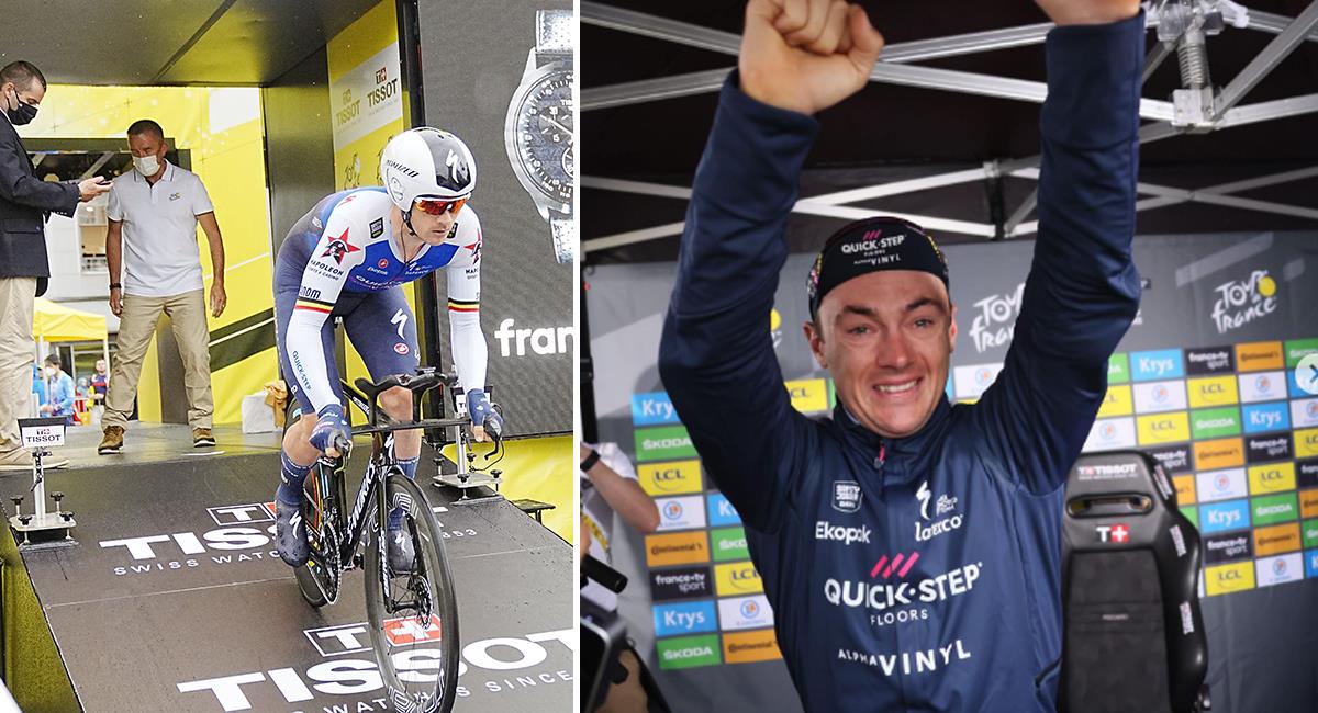 Yves Lampaert se quedó con la primera etapa del Tour de Francia 2022. Foto: EFE Instagram: quickstep_alphavinylt