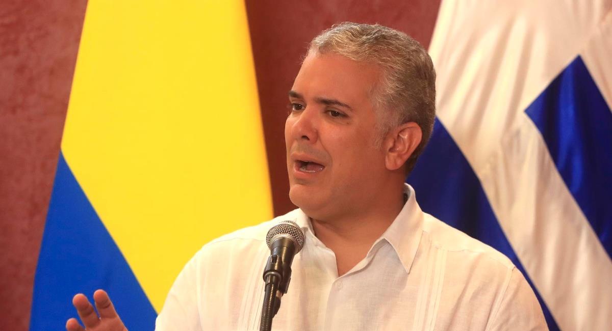 Duque ha dicho en varias ocasiones que no reconoce a Maduro como presidente legítimo de Venezuela. Foto: EFE