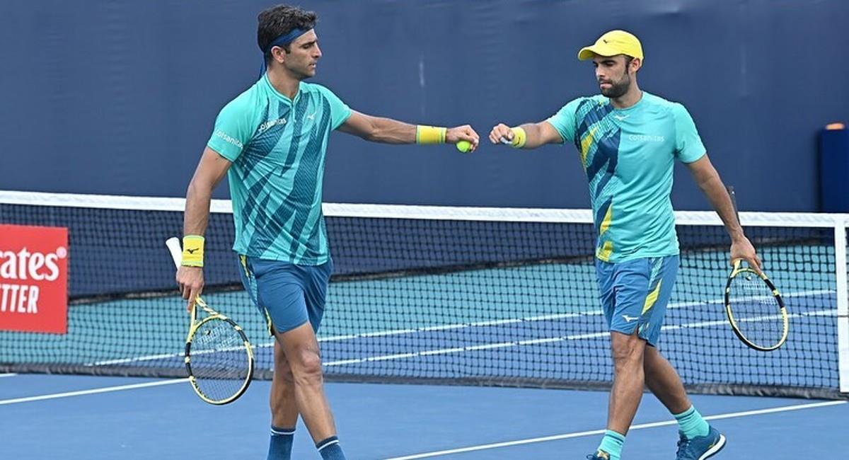 Farah y Cabal lograron clasificar a los cuartos de final de Wimbledon. Foto: Instagram @jscabal
