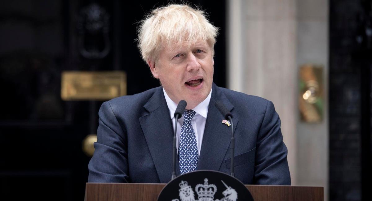 Boris Johnson renuncia como primer ministro británico. Foto: EFE