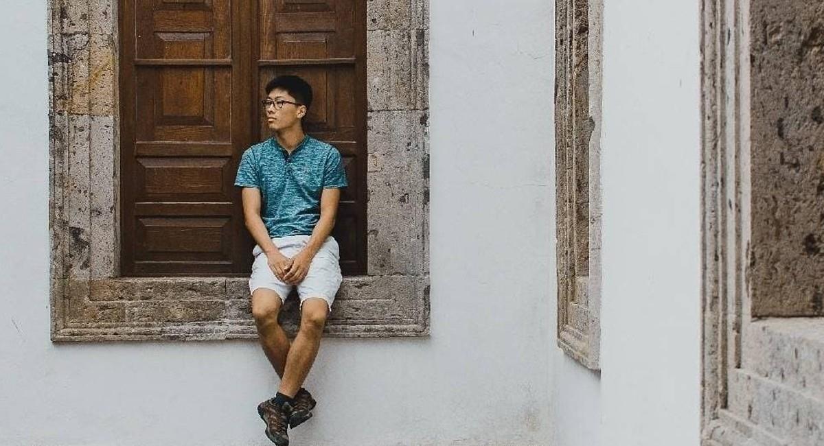 El joven ha estado viajando por Colombia durante un tiempo. Foto: Instagram @Temple.in.space
