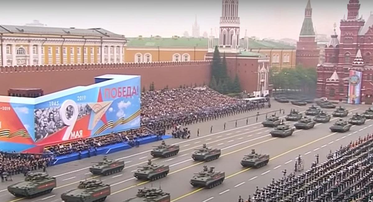 En cada desfile militar, el Ejército de la Federación de Rusia hace gala de todo su poderío militar. Foto: Youtube
