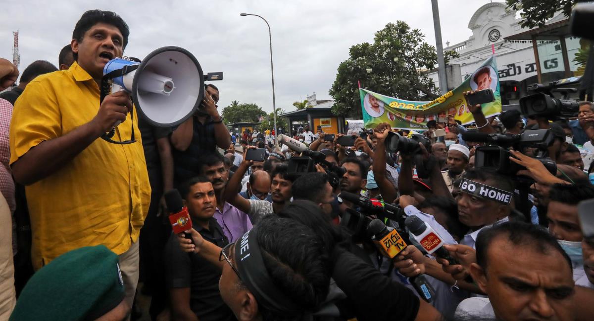 Sri Lanka se declara en bancarrota. Foto: EFE
