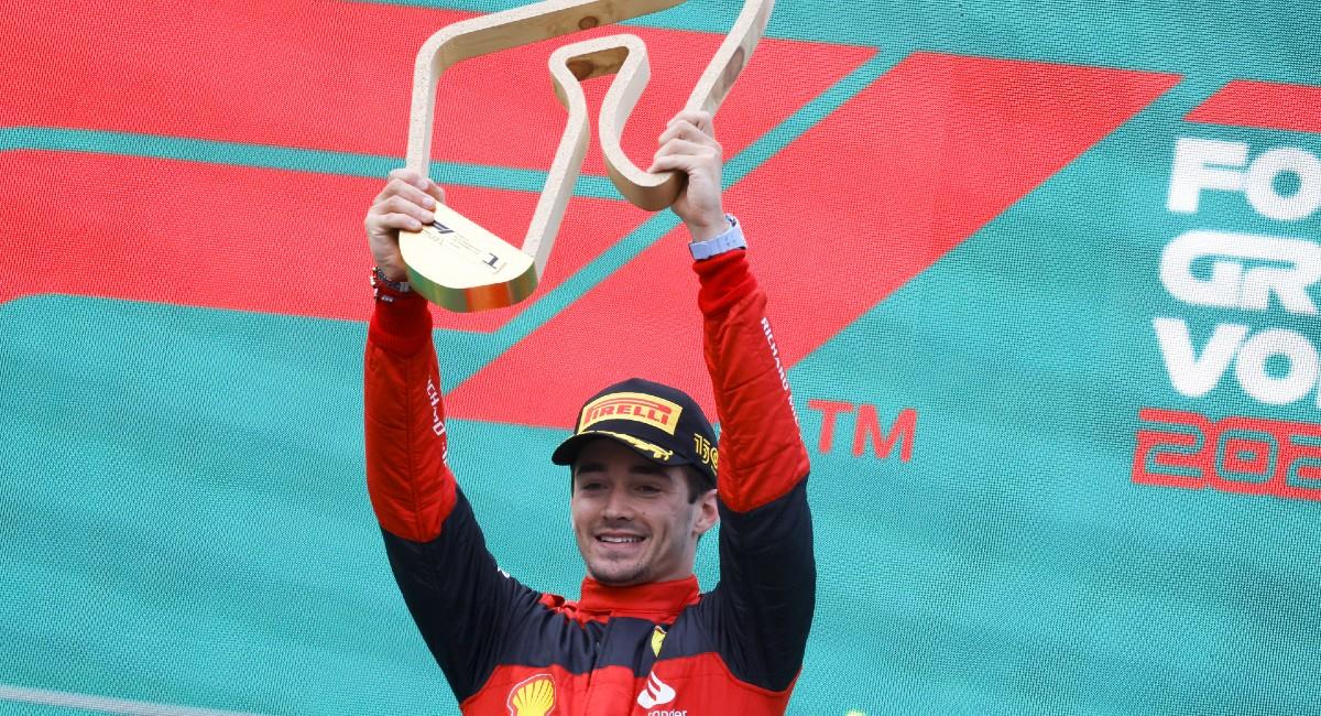 El piloto de Ferrari ganó el GP de Austria. Foto: EFE RONALD WITTEK