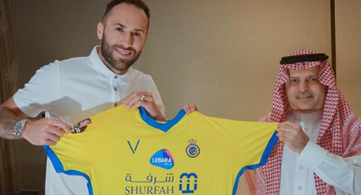 David Ospina fue oficializado por su nuevo club de Arabia Saudita. Foto: Instagram  alnassr_fc