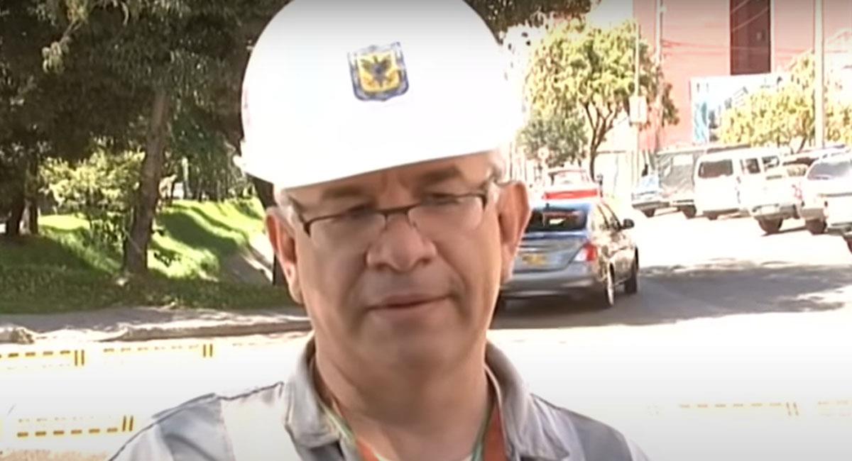Juan Carlos Montes fue subdirector técnico de Construcciones del IDRD de Bogotá. Foto: Youtube
