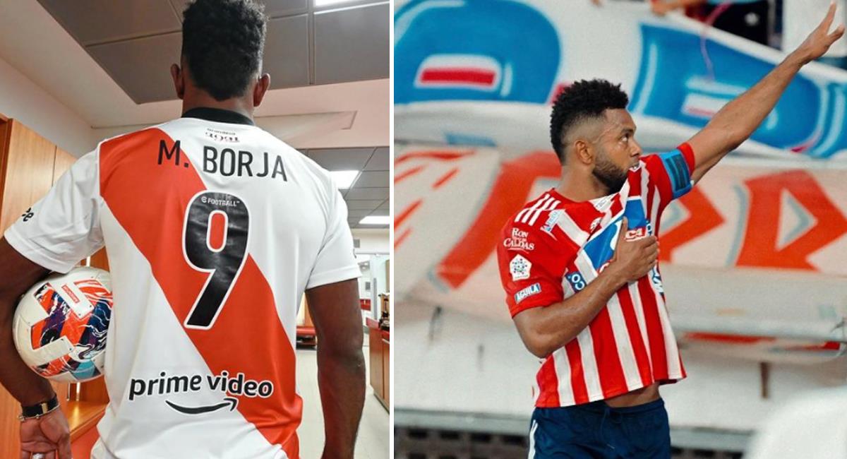 Borja nuevo jugador del River Plate. Foto: Instagram River Plate / Miguel Ángel Borja