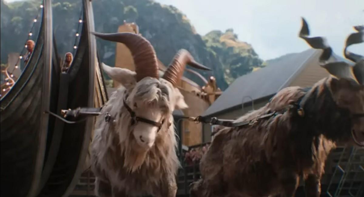 Cabras de Thor: Love and Thunder. Foto: Youtube