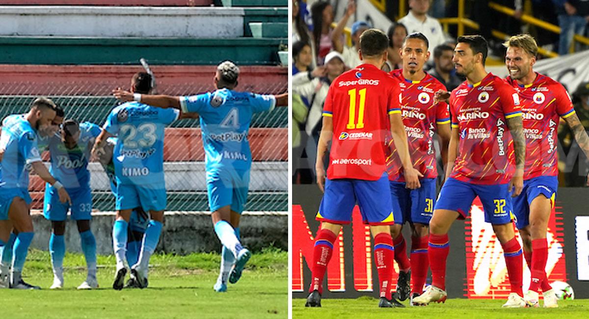 Jaguares y Deportivo Pasto celebraron este miércoles por la fecha 2 del futbol colombiano. Foto: Dimayor
