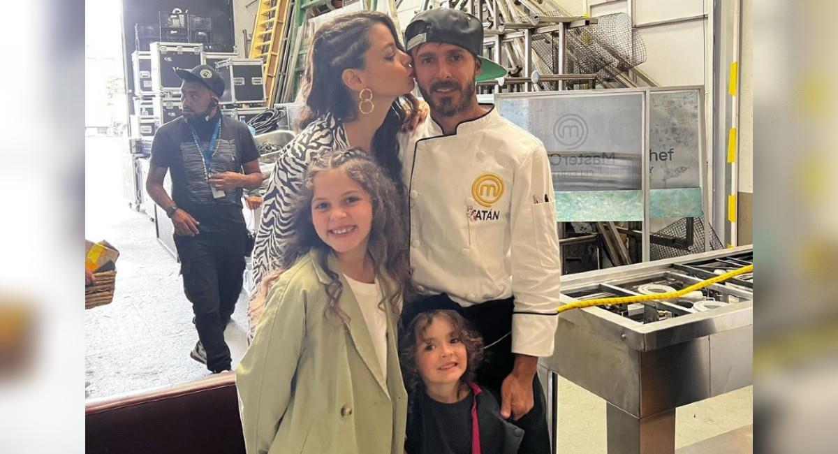 La esposa de Tatán Mejía mostró la reacción de su hija en la final de 'MasterChef Celebrity'. Foto: Instagram