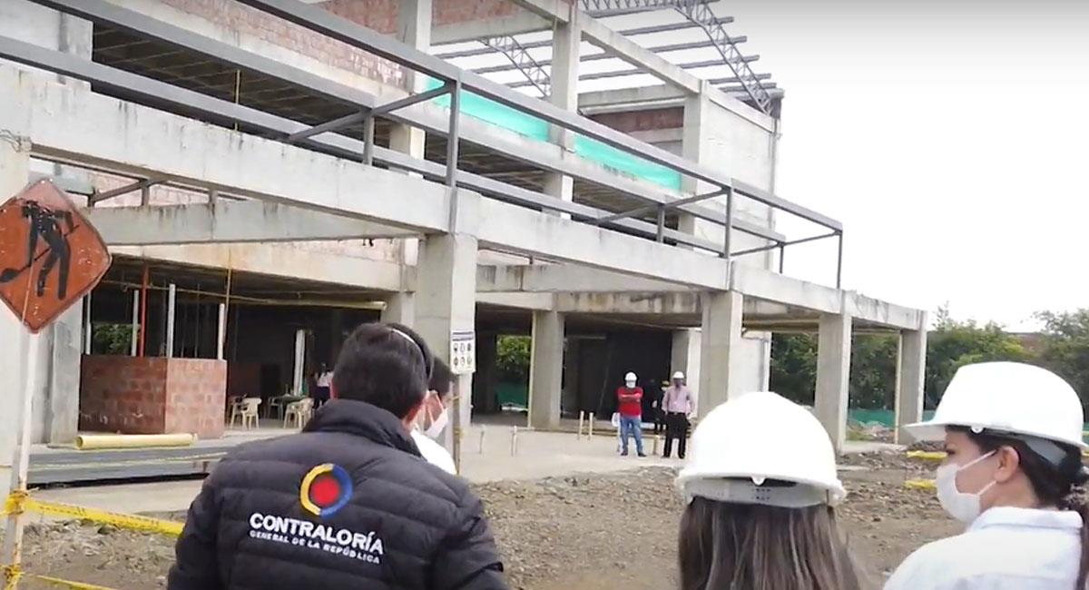 La Contraloría General realiza un seguimiento a las obras que se realizan con dineros del Estado colombiano. Foto: Youtube