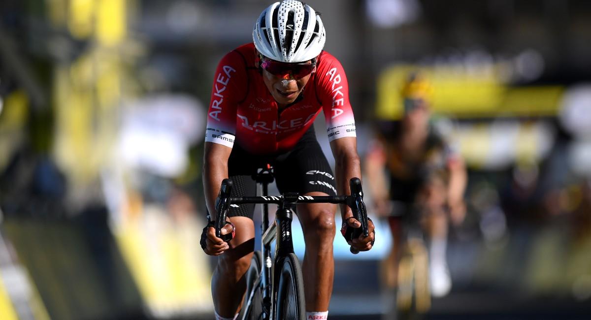 Nairo Quintana habló de la difícil etapa 12 del Tour de Francia. Foto: Twitter Arkéa-Samsic