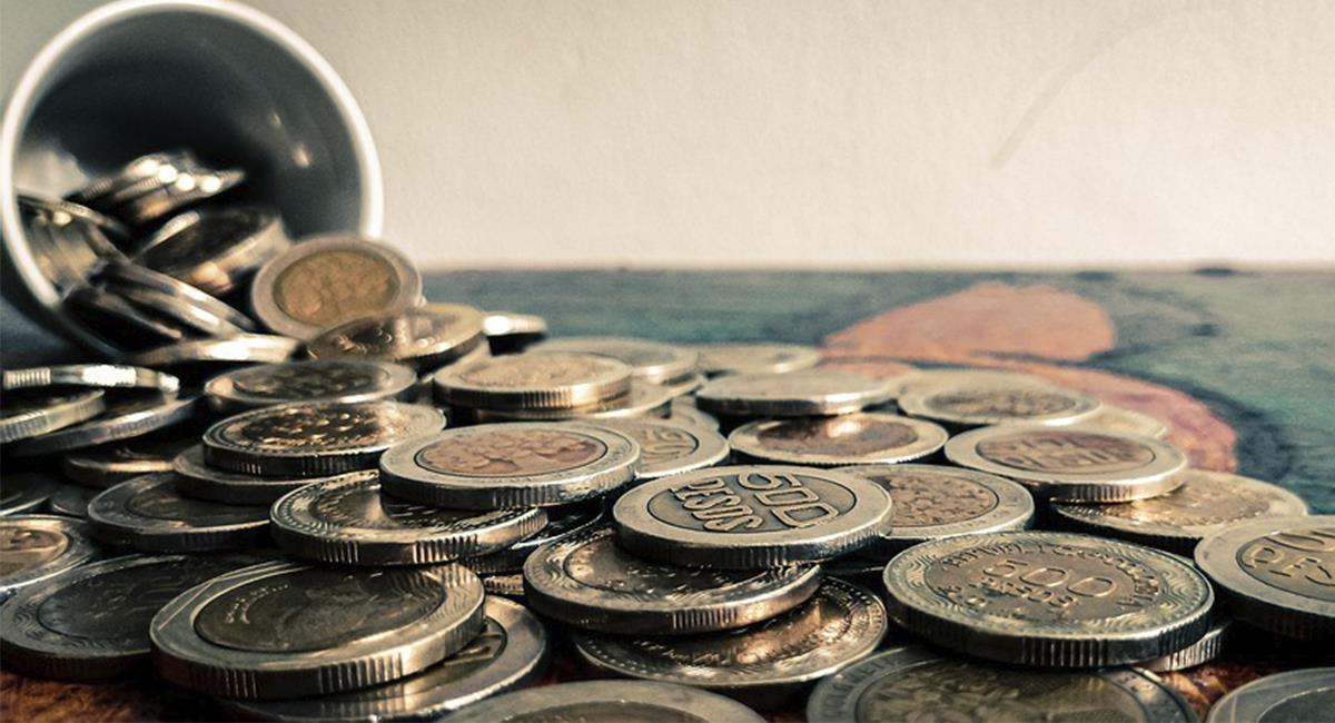 Monedas, peso colombiano. Foto: Pixabay