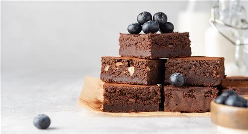 Receta es fácil y rápida para preparar un delicioso brownie saludable 