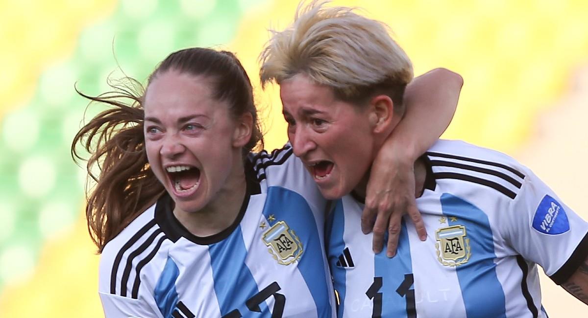 Argentina goleó 5 a 0 a la selección de Uruguay. Foto: Twitter @CopaAmerica