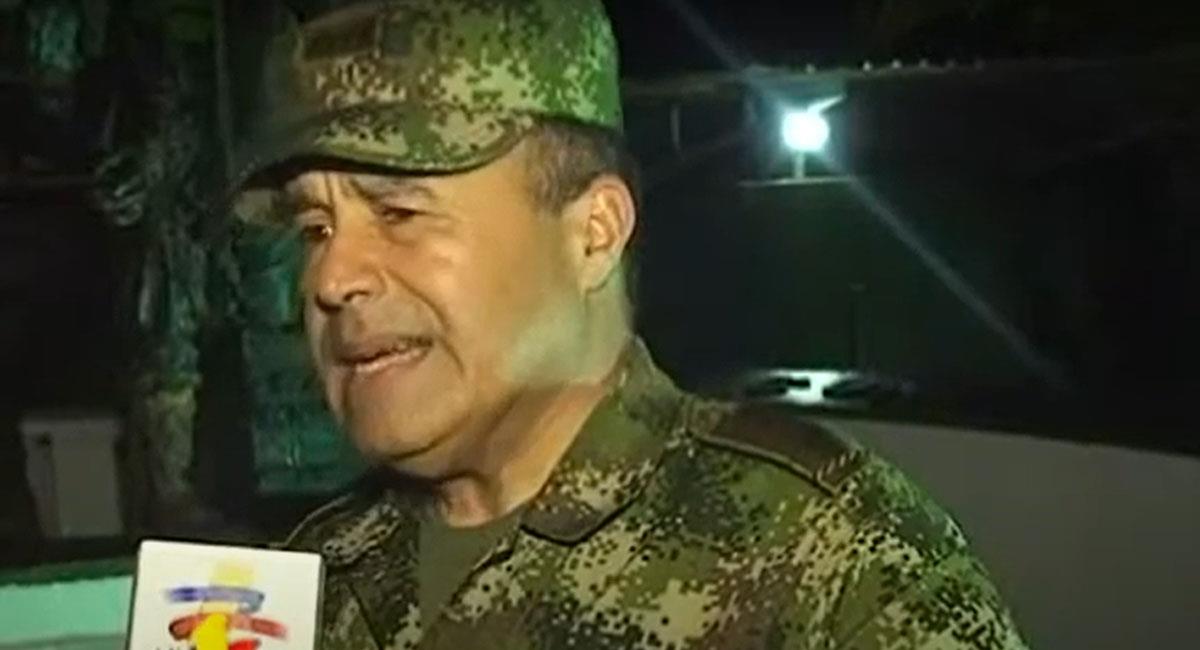 El general Alejandro Navas fue gobernador encargado del departamento de Arauca. Foto: Youtube