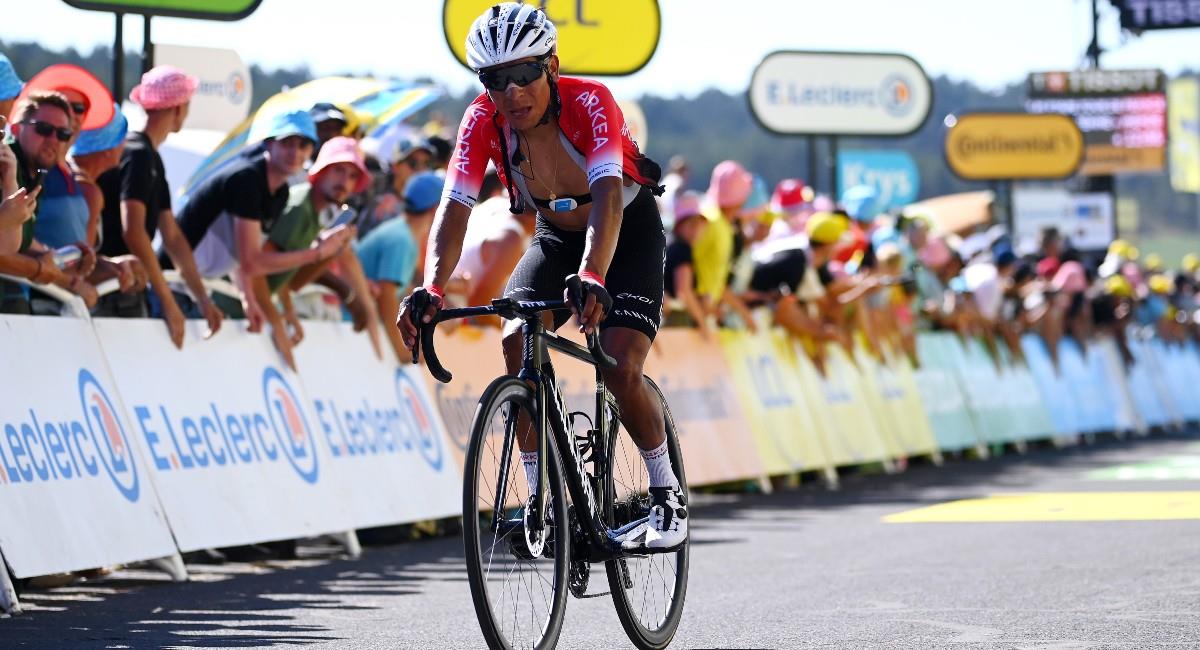 Nairo Quintana analizó sus posibilidades de podio en el Tour. Foto: Twitter Arkéa-Samsic