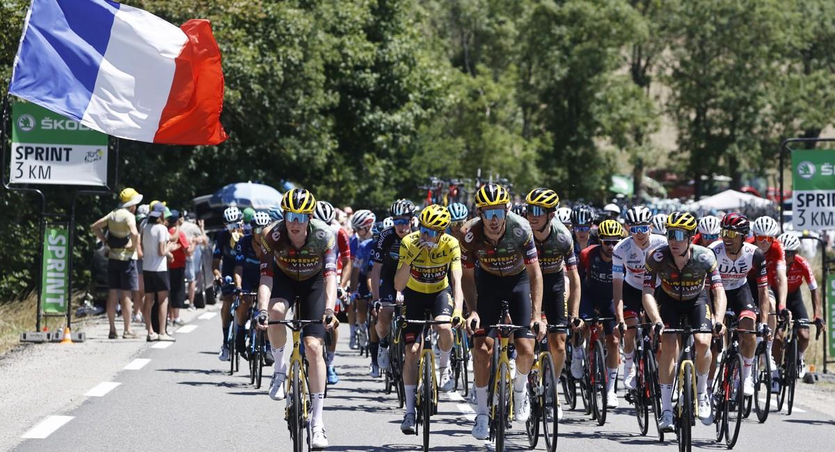 Así se llevará a cabo la etapa 15 del Tour de Francia 2022. Foto: EFE