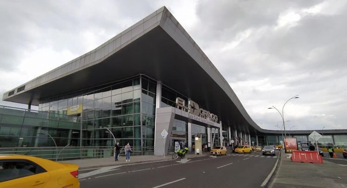Aeropuerto El Dorado. Foto: Google Maps 