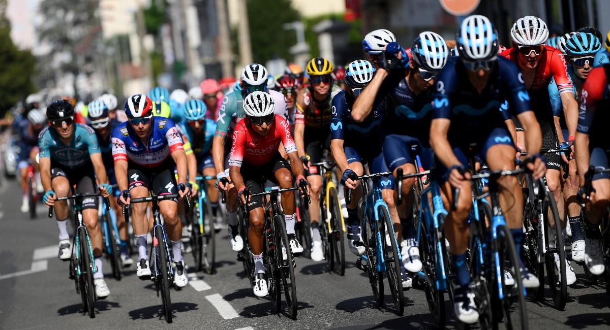 Nairo Quintana escaló dos posiciones en la general del Tour. Foto: Twitter Arkéa-Samsic