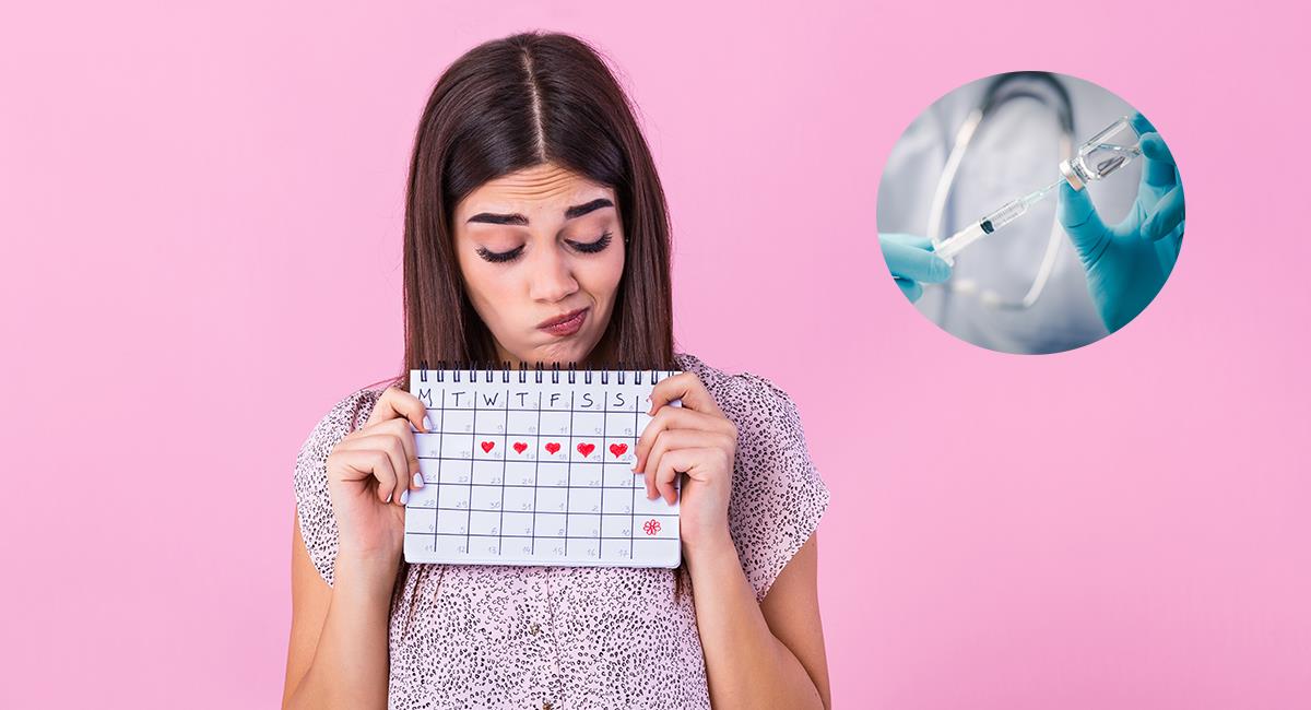 Estudio: vacunas contra la COVID-19 podrían generar cambios en la menstruación. Foto: Shutterstock