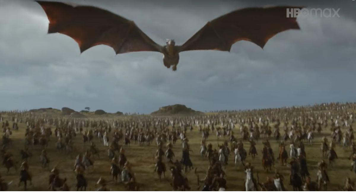 'Game of Thrones' el vuelo del dragón. Foto: Youtube HBO Max Latinoamérica