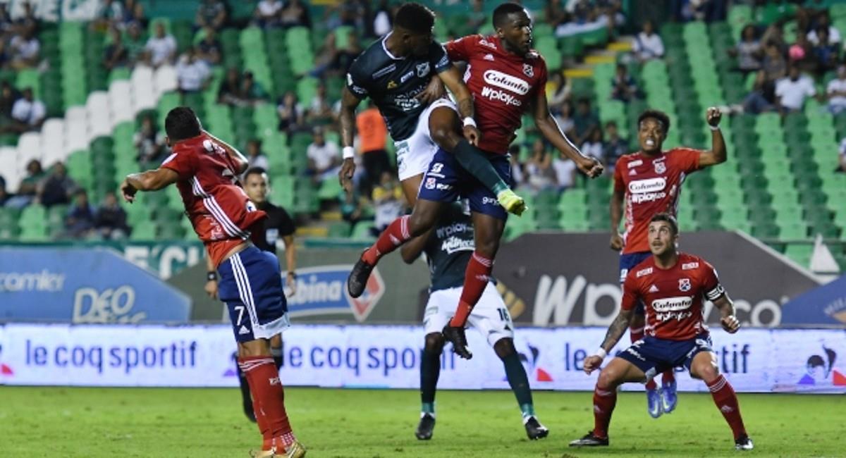 Deportivo Cali empató con Medellín en el estadio de Palmaseca. Foto: Twitter Dimayor