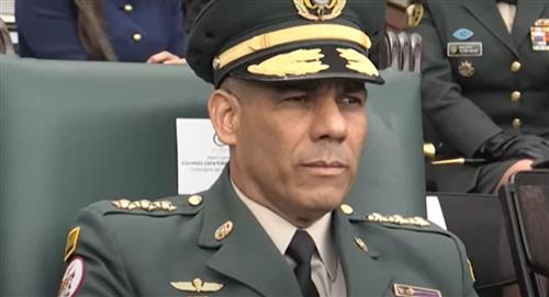 El Ejército respetará al nuevo gobierno dice Zapateiro
