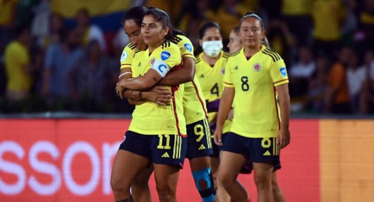 Catalina Usme podría perderse la final con la Selección Colombia por posible lesión. Foto: Twitter Win Sports +