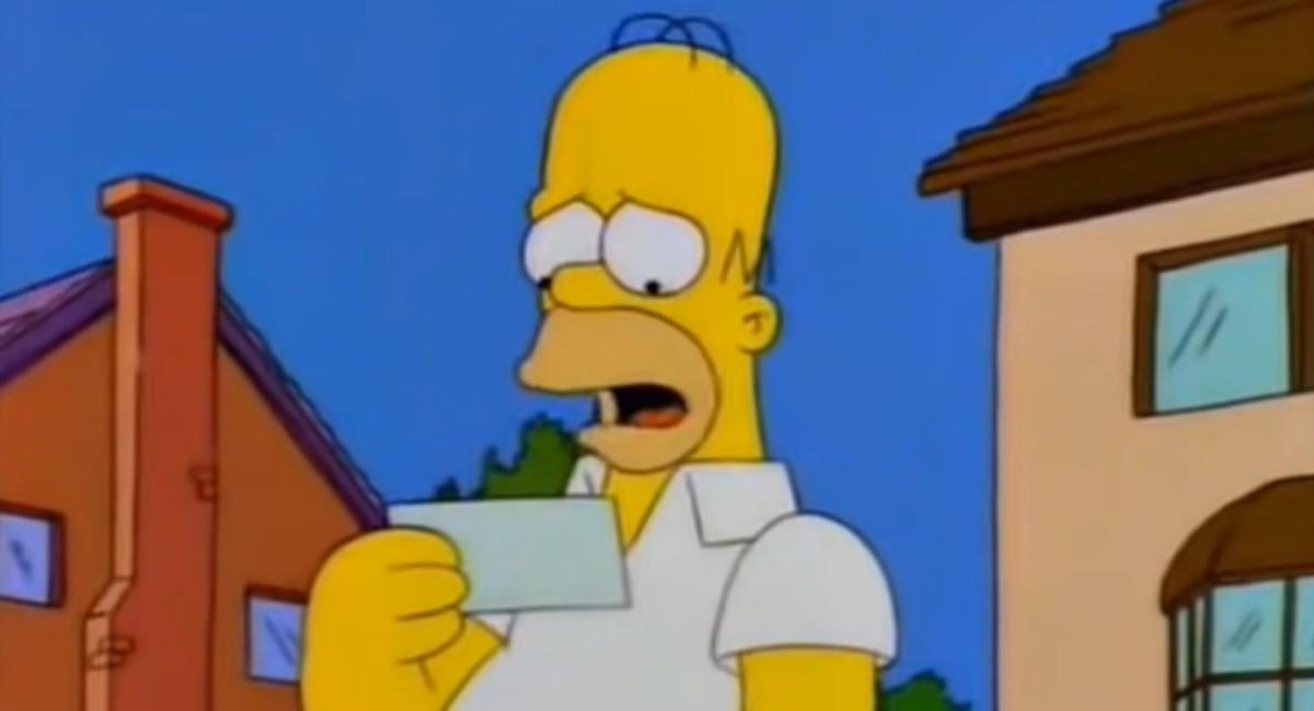 Homero lleva trabajando 30 años en la planta nuclear de Springfield. Foto: Youtube