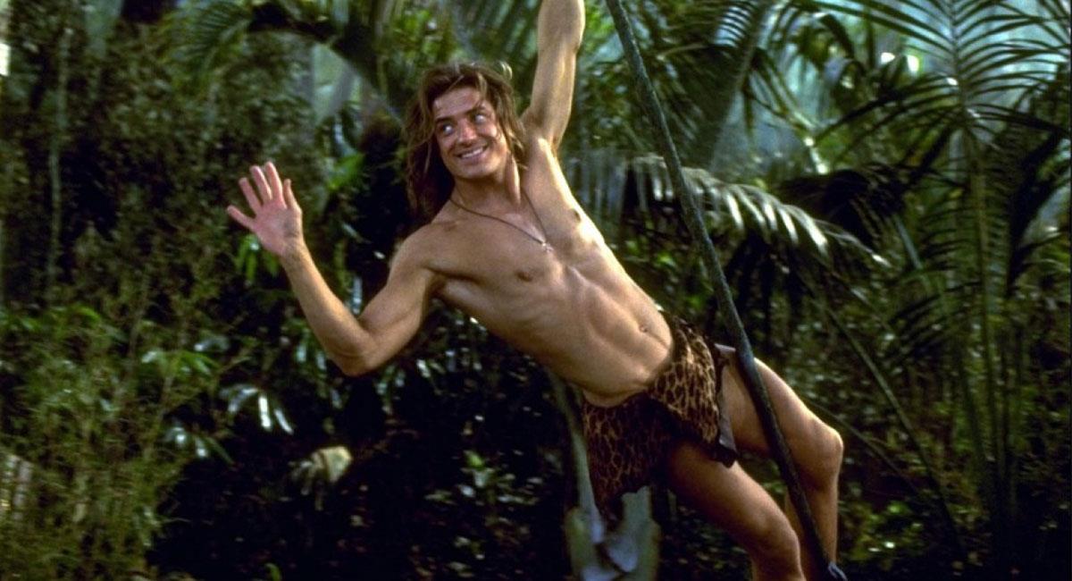 Brendan Fraser es recordado, entre otros, por su papel en "George de la Selva". Foto: Twitter @fotogramas_es