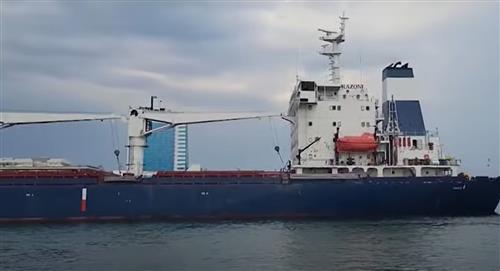 Zarpa buque ucraniano con maíz hacia Líbano