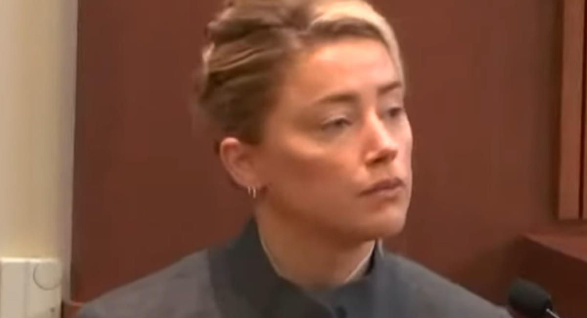 Amber Heard en juicio por difamación. Foto: Youtube