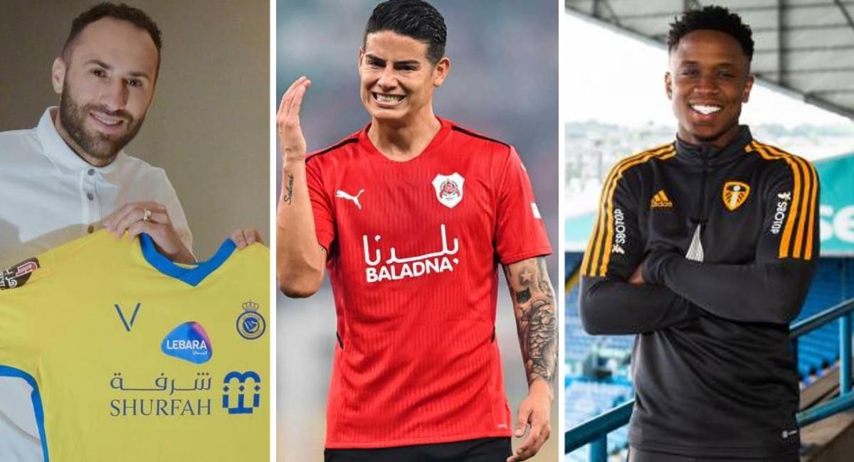 Fichajes y rumores de jugadores colombianos en el mercado de Europa. Foto: Twitter Al Nassr - Al Rayyan - Leeds United