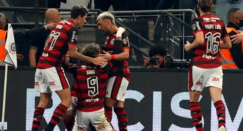 Flamengo dio el primer "golpe" en cuartos ante Corinthians por Libertadores