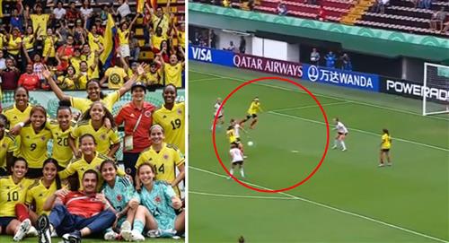Reviva el gol de la victoria de Colombia ante Alemania en el Mundial Femenino