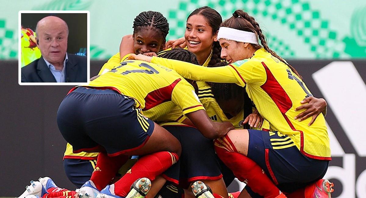 La Selección Colombia Femenina venció a Alemania en el Mundial Sub-20. Foto: Twitter FCF