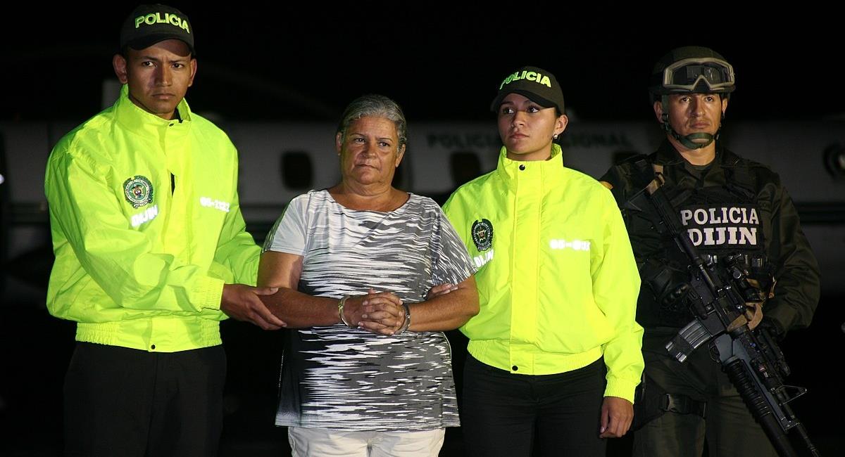 JEP cita a cuñada de los hermanos Castaño para declarar sobre paramilitarismo en Urabá. Foto: Policía Nacional