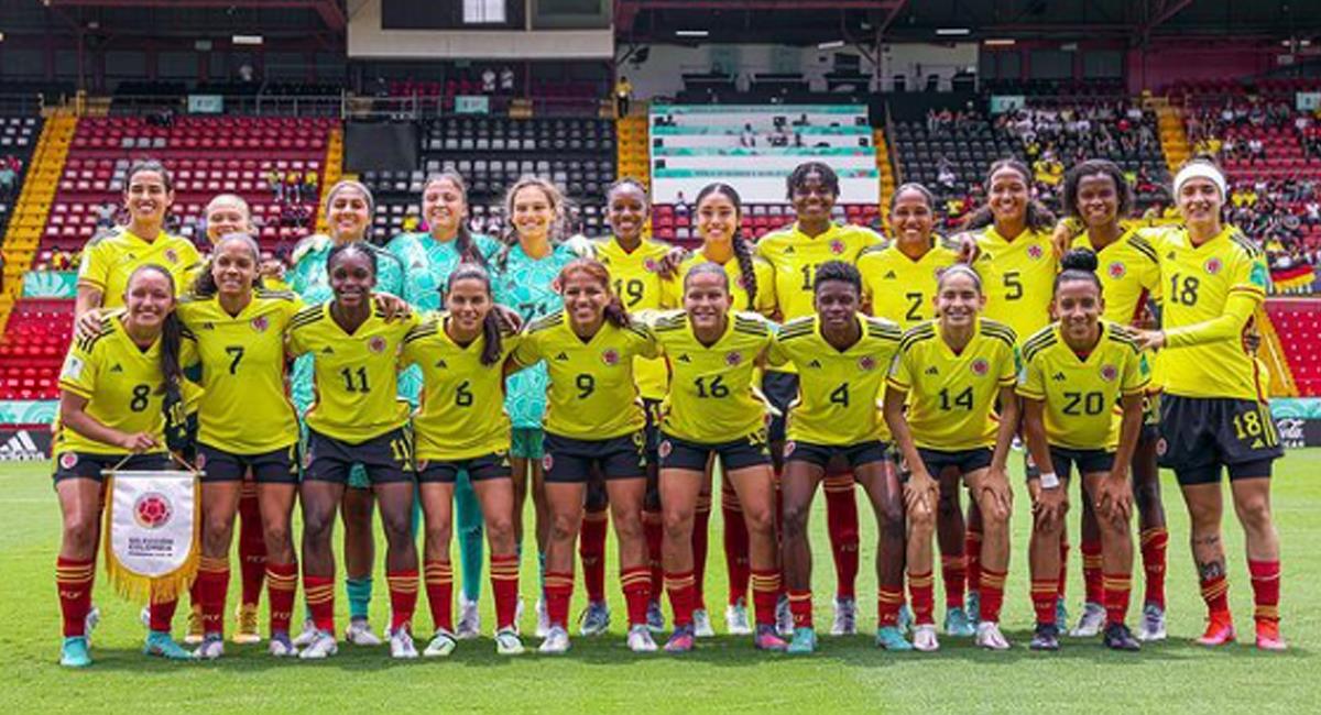Aquí la formación titular de la Selección Colombia frente a México. Foto: Instagram Linda Caicedo