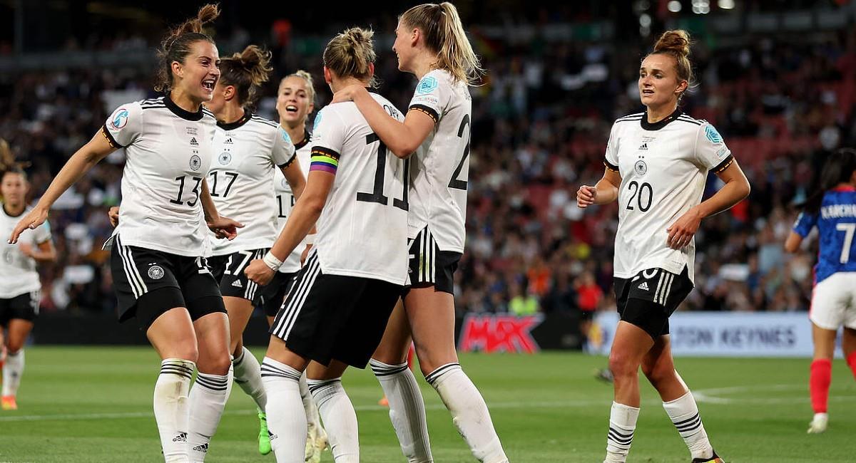Alemania consiguió su primera victoria al derrotar a Nueva Zelanda. Foto: Twitter @DFB_Frauen