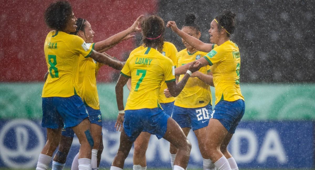 Brasil superó a Australia en la segunda jornada del Mundial sub 20 femenino. Foto: Twitter @SelecaoFemenina