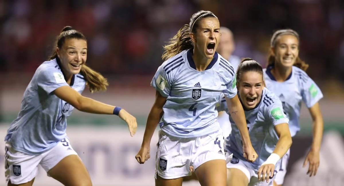 España venció a Costa Rica en la fecha 2 del Mundial Femenino Sub-20. Foto: Twitter FIFA